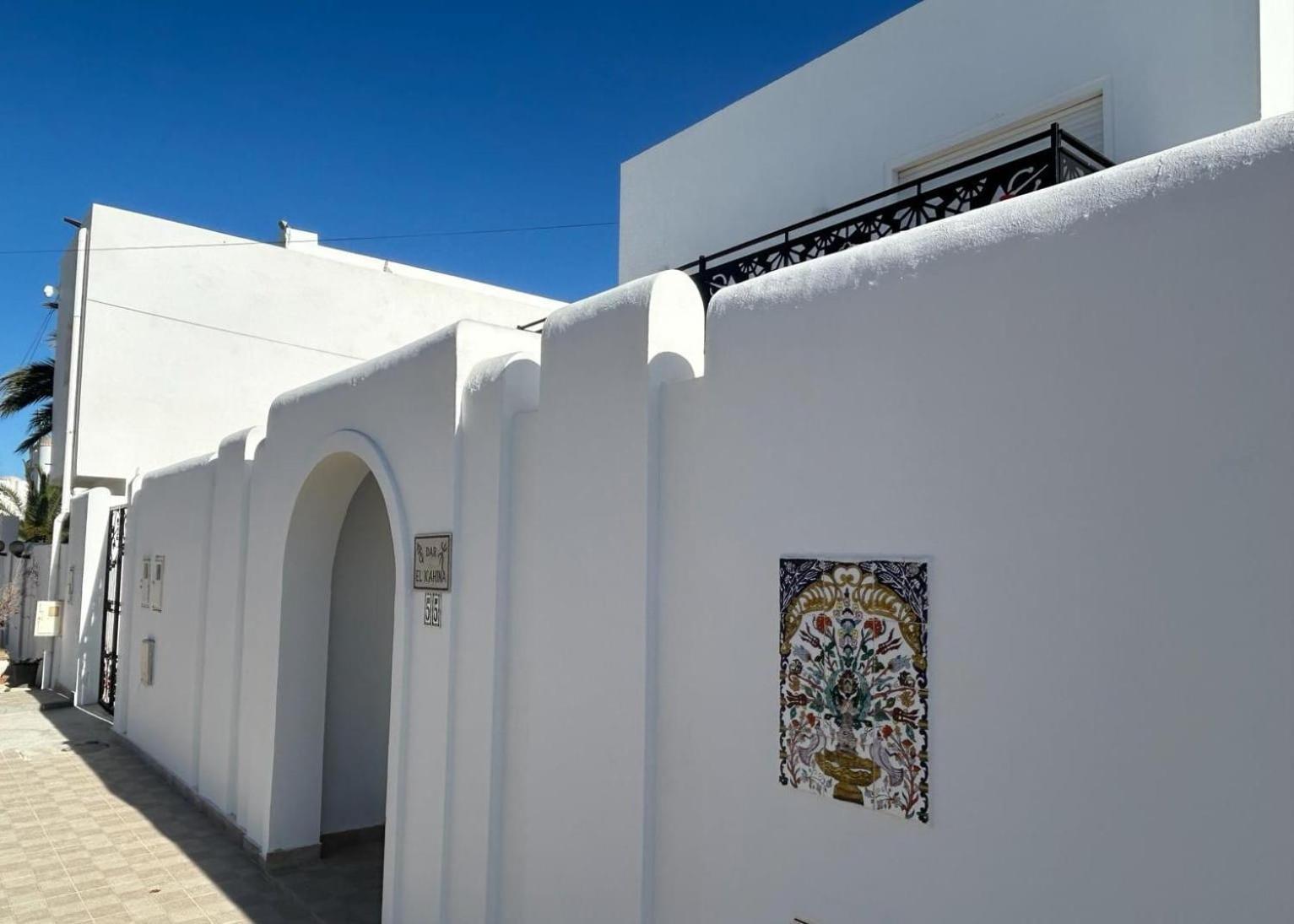 Dar El Kahina Djerba Hotel Mezraia ภายนอก รูปภาพ