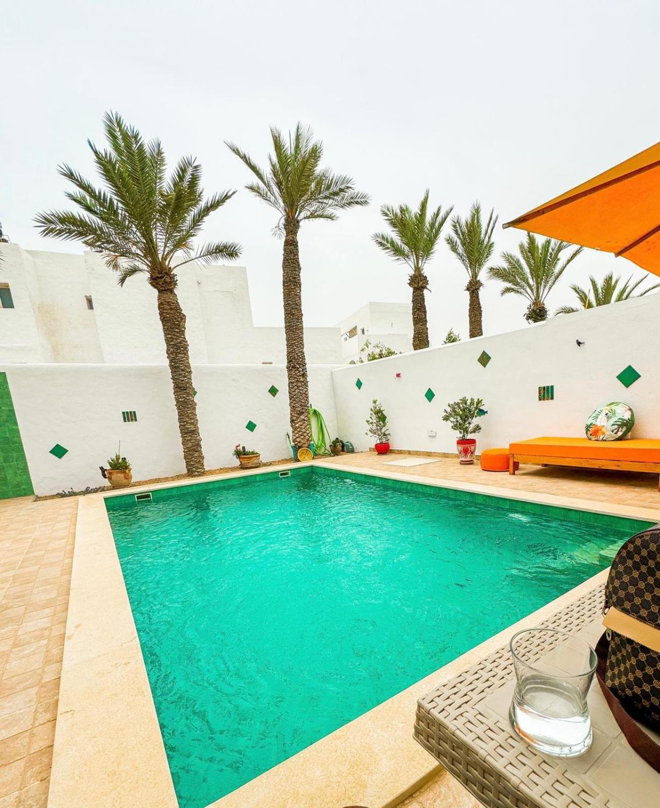 Dar El Kahina Djerba Hotel Mezraia ภายนอก รูปภาพ