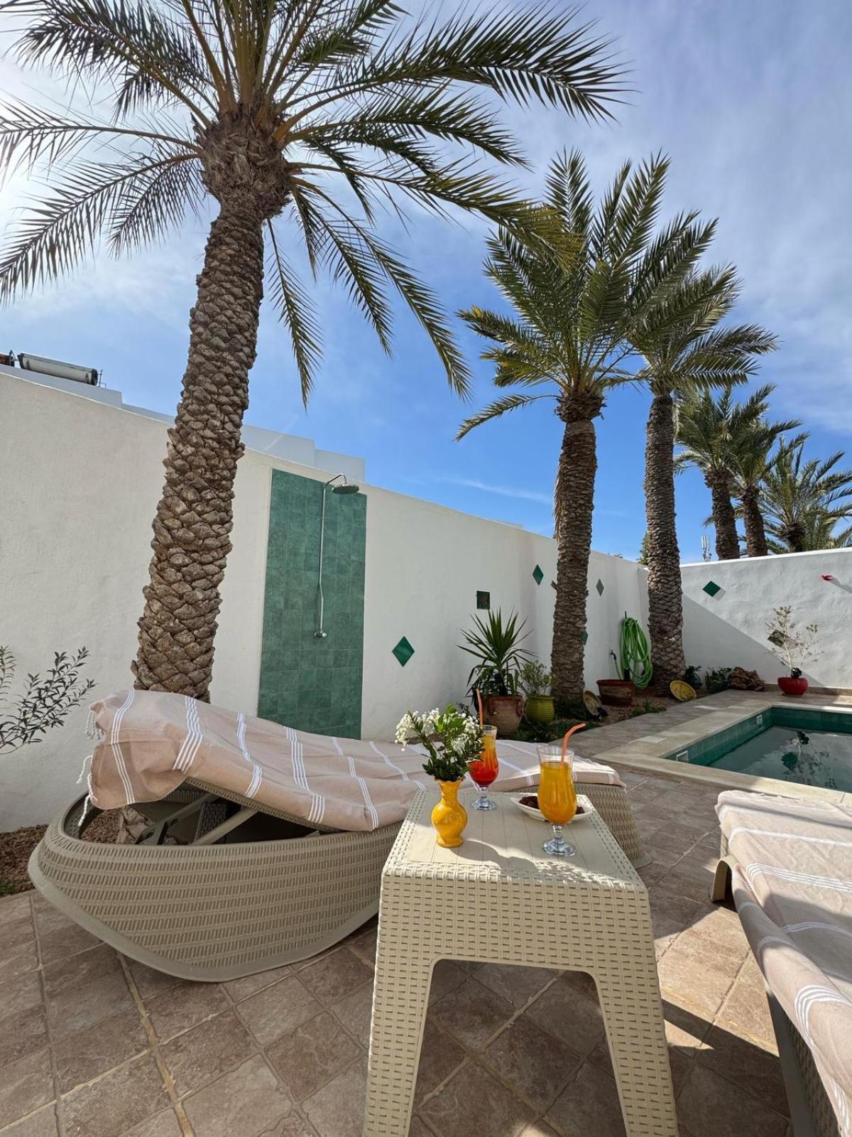 Dar El Kahina Djerba Hotel Mezraia ภายนอก รูปภาพ