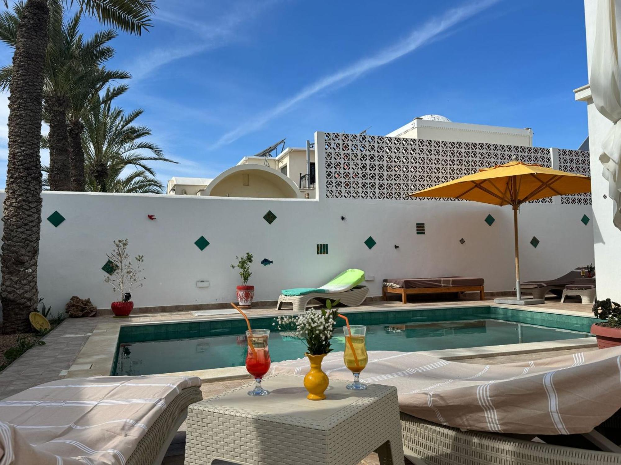 Dar El Kahina Djerba Hotel Mezraia ภายนอก รูปภาพ