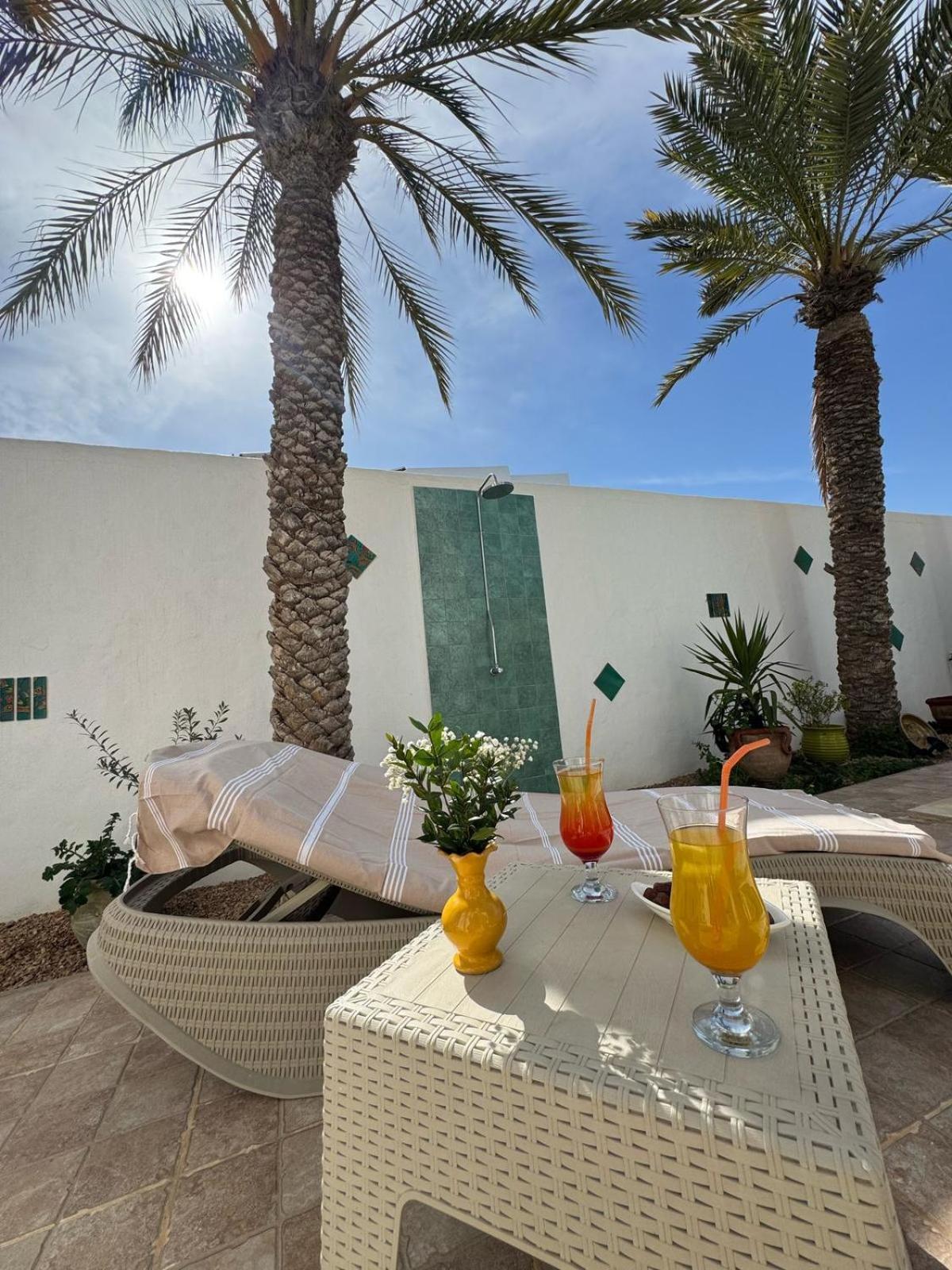 Dar El Kahina Djerba Hotel Mezraia ภายนอก รูปภาพ